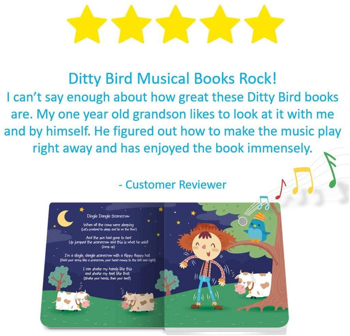 Ditty Bird Sound Book - Action Songs