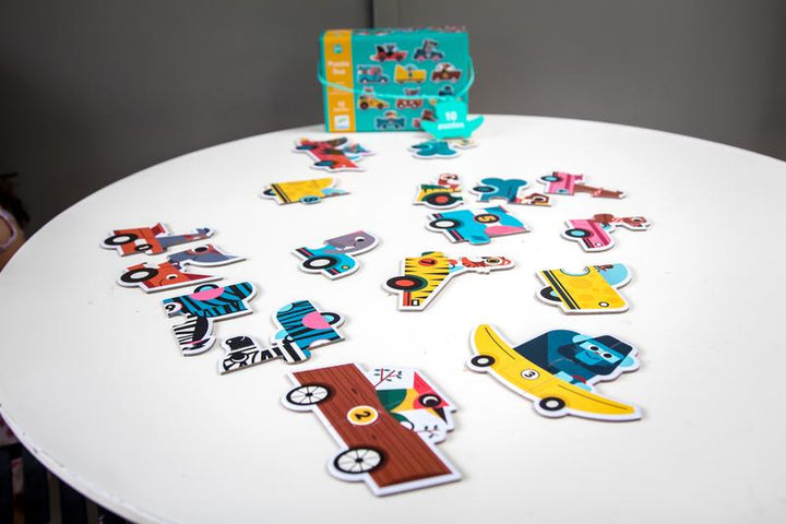 Duo Puzzle - Racing Cars