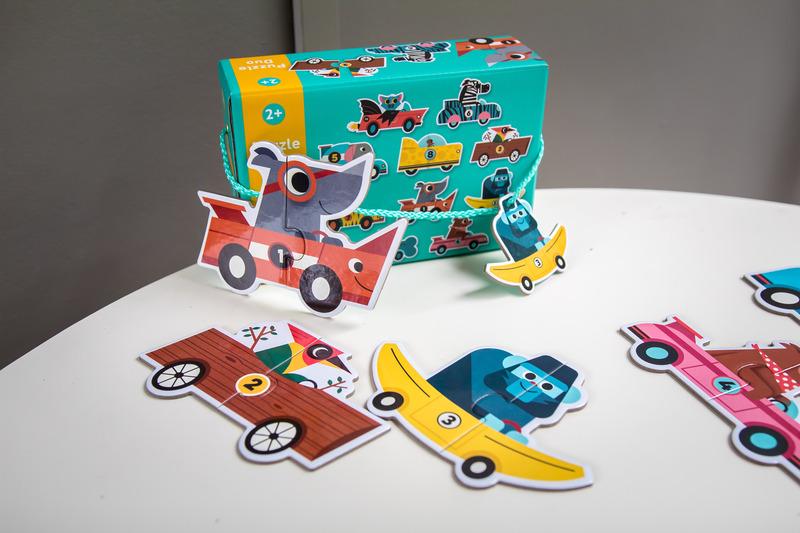Duo Puzzle - Racing Cars