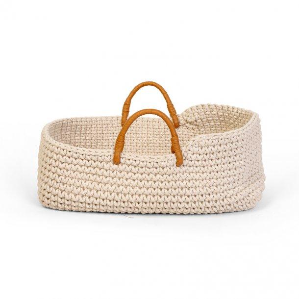 Dolls Basket - Knitted - 35cm