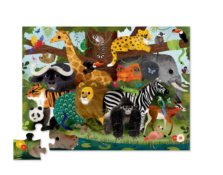 Floor Puzzle - Jungle Friends