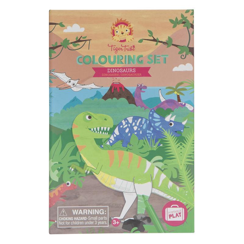 Colouring Set - Dinosaurs