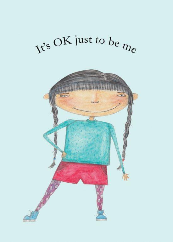 I Am Me Affirmation Cards for Kids