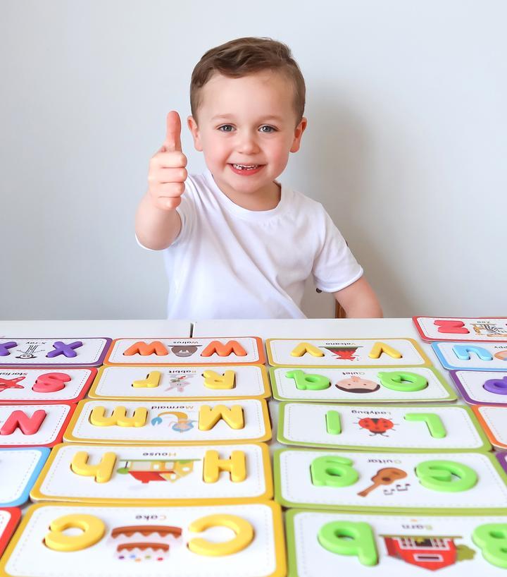 ABC Flashcards & Magnetic Foam Letters