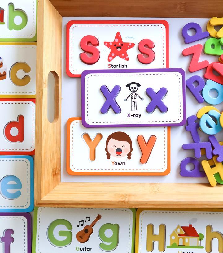 ABC Flashcards & Magnetic Foam Letters