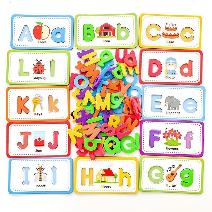 ABC Flashcards & Magnetic Foam Letters