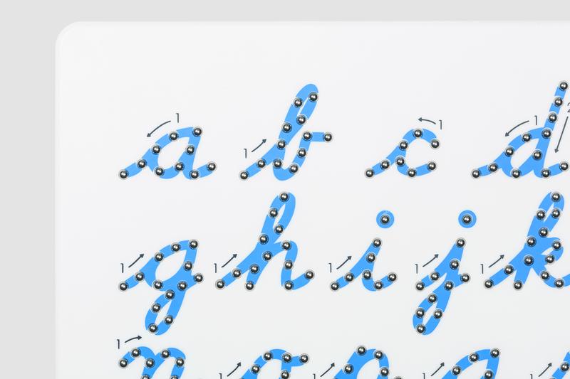 Cursive Lowercase Magnatab