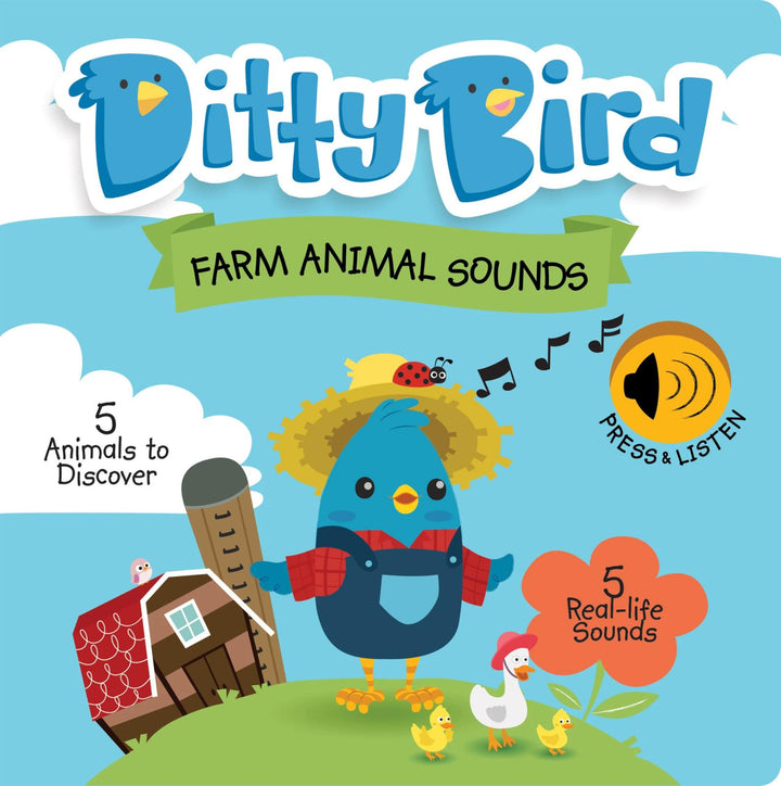 Ditty Bird Sound Book - Farm Animal Sounds