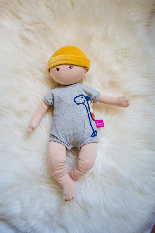 Organic Cotton Doll - Weighted - Baby Kye