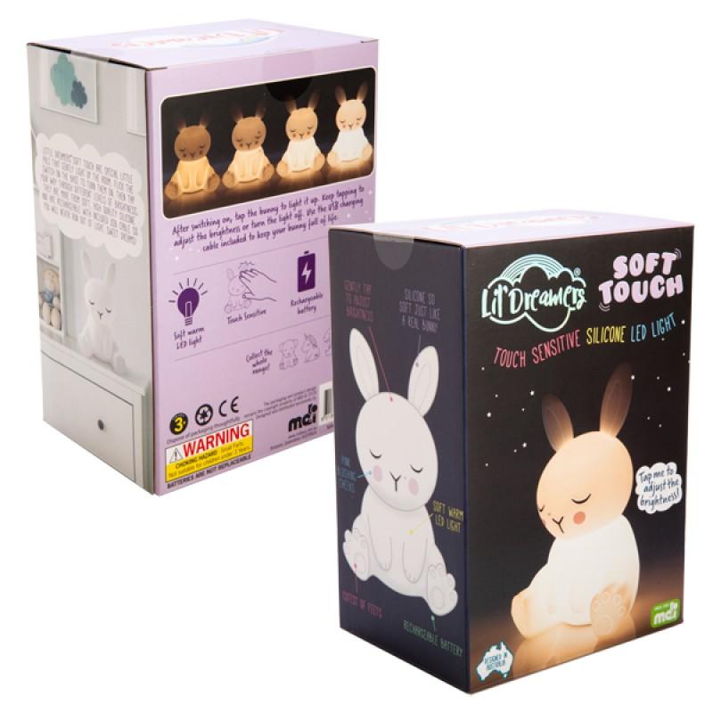 Silicone Touch LED Lamp - Bunny