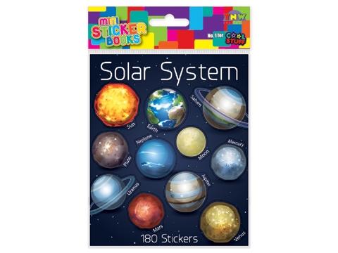 Mini Sticker Book - Solar System