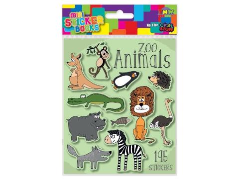 Mini Sticker Book - Zoo Animals