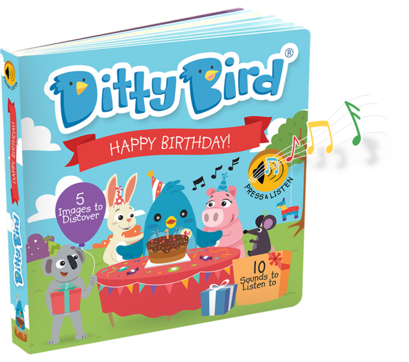 Ditty Bird Sound Book - Happy Birthday