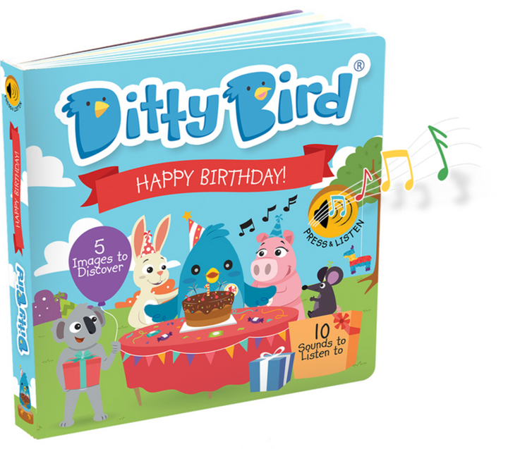 Ditty Bird Sound Book - Happy Birthday