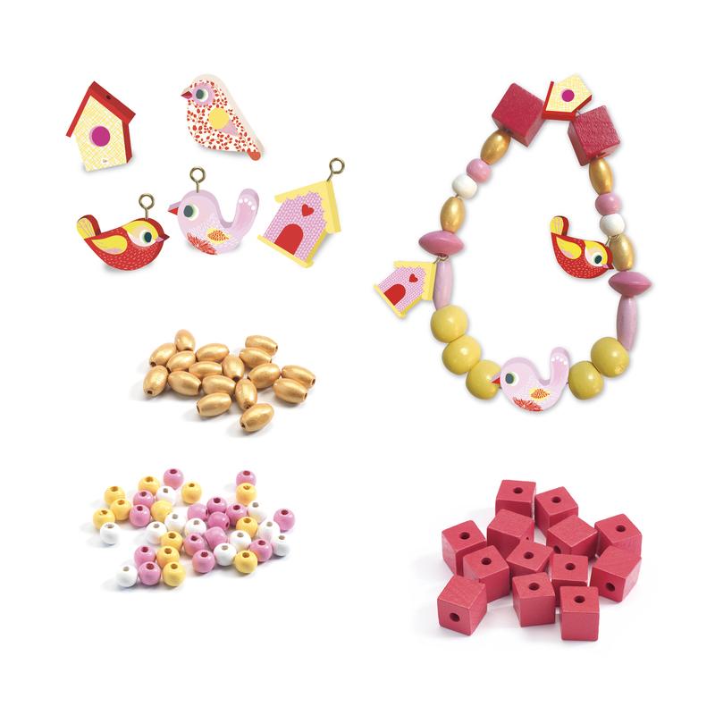 Beads Kit - Wooden Beads - Make your own Jewellery