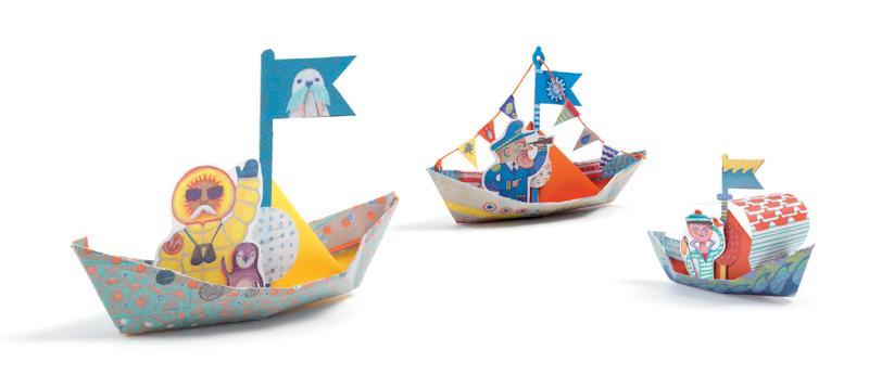Origami - Floating Boats