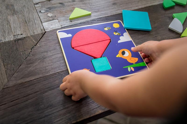 Wooden Puzzle - Tangramini