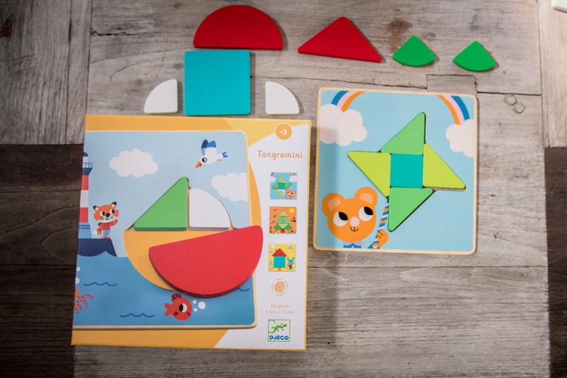 Wooden Puzzle - Tangramini