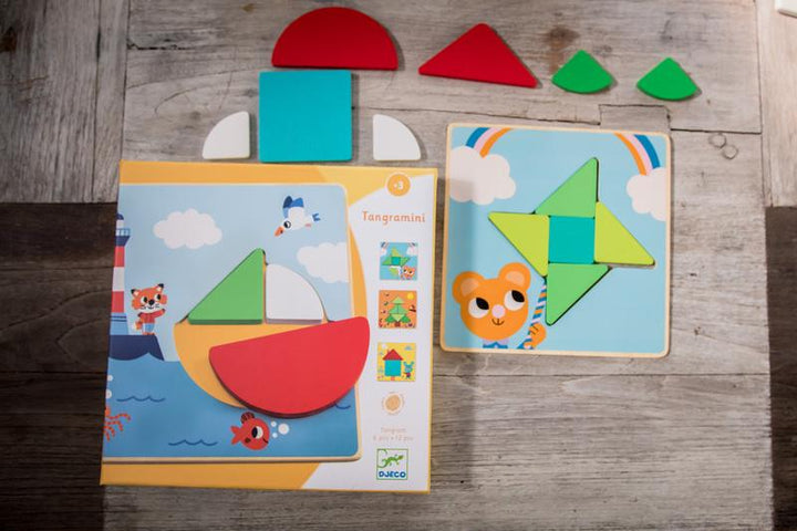 Wooden Puzzle - Tangramini