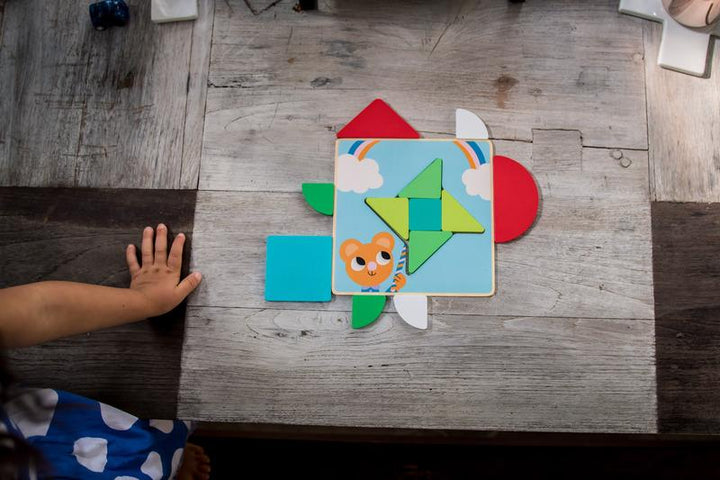 Wooden Puzzle - Tangramini