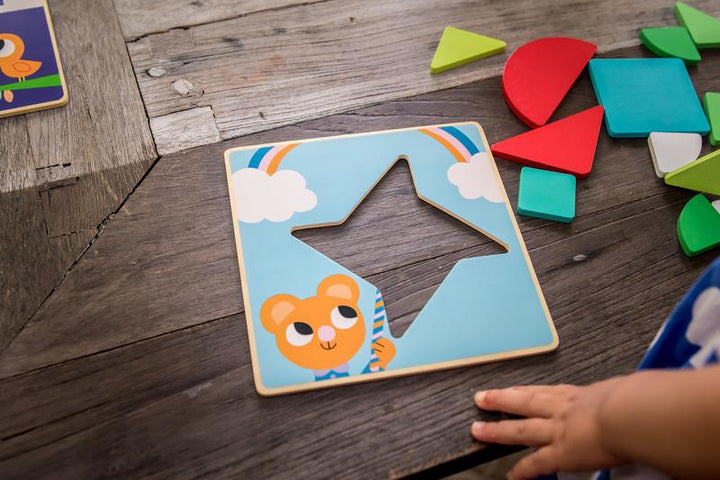 Wooden Puzzle - Tangramini