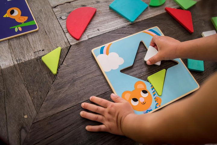 Wooden Puzzle - Tangramini
