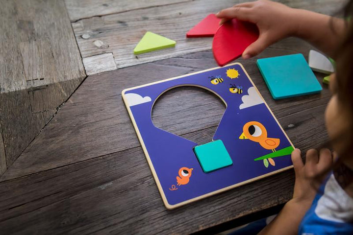 Wooden Puzzle - Tangramini