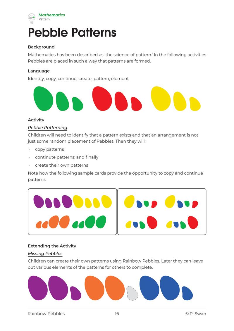 Rainbow Pebbles Activity Book by Dr Paul Swan