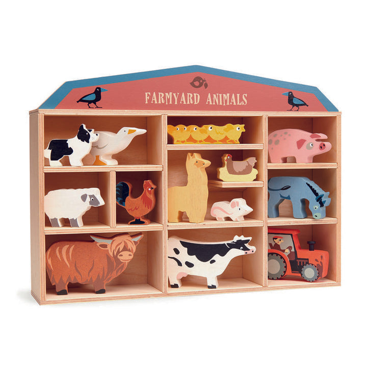 Display Shelf - Farmyard Animals