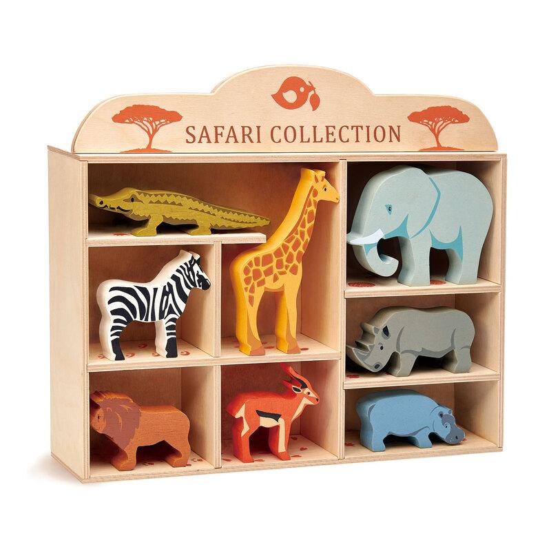 Display Shelf - Safari Animals