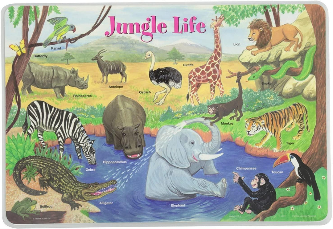 Placemat - Jungle Life