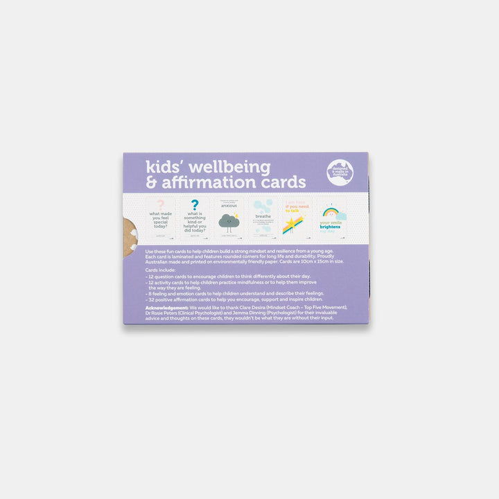 Kids Well-being & Affirmation Flashcards