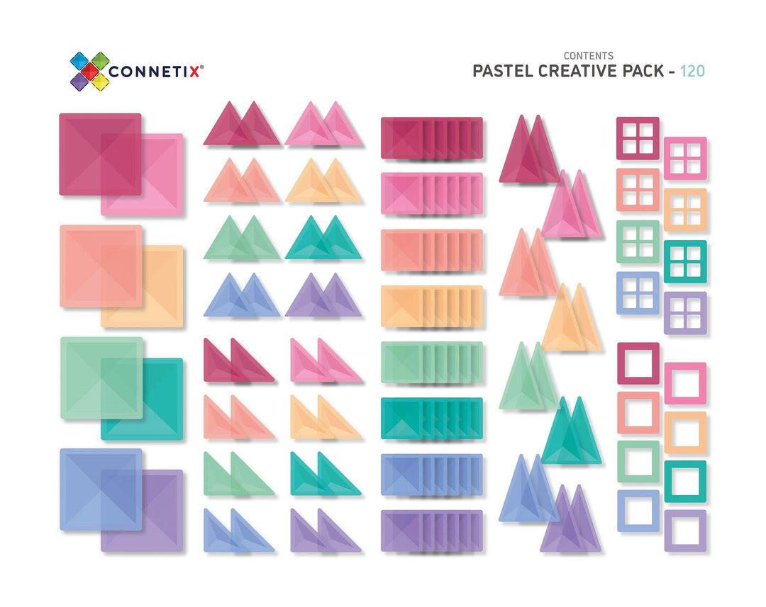 120 Piece Pastel Creative Pack