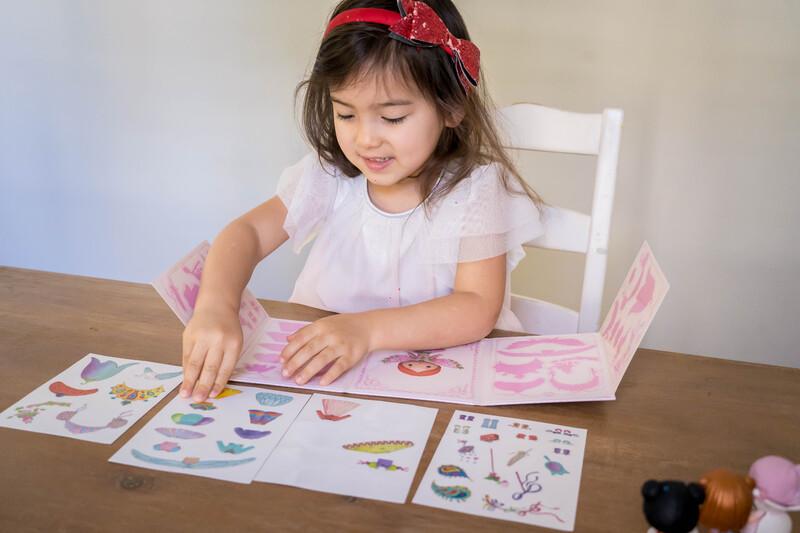Removable Stickers Set - Tinyly Miss Lilyruby