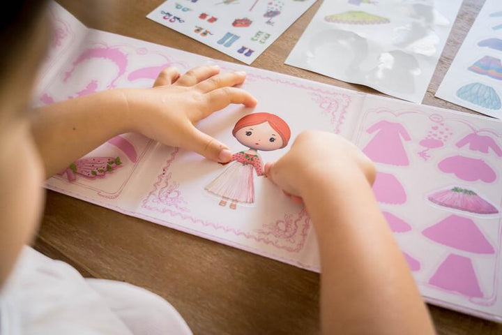 Removable Stickers Set - Tinyly Miss Lilyruby