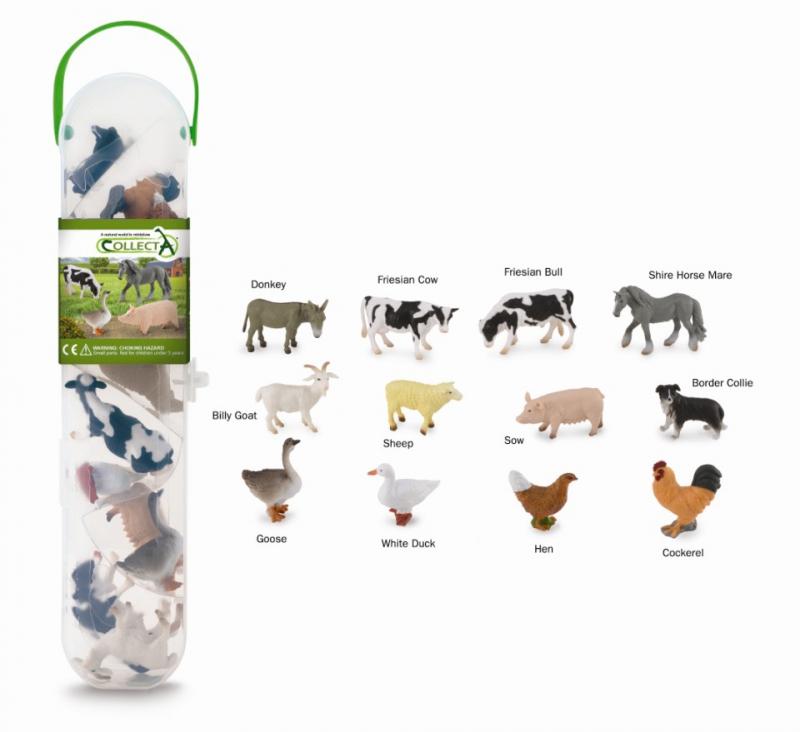 Gift Tube - Farm Animals