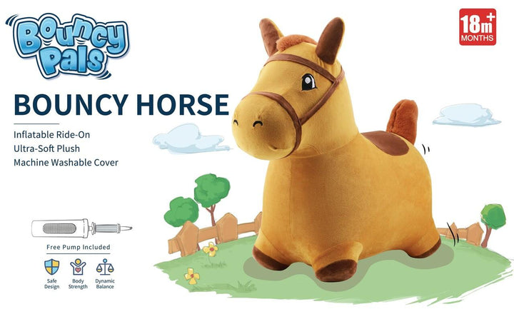 Bouncy Brown Horse