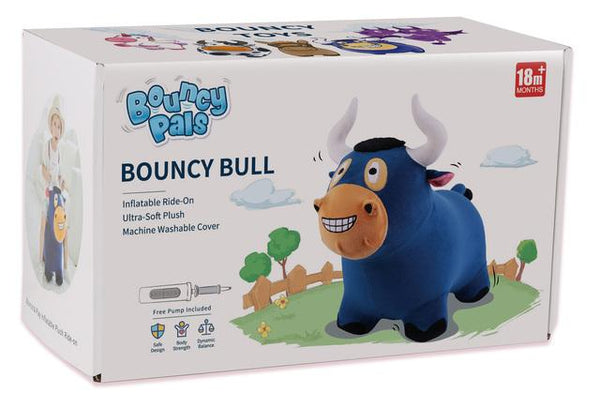 Bouncy discount bull toy