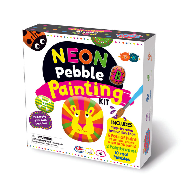 Pebble Painting - Neon