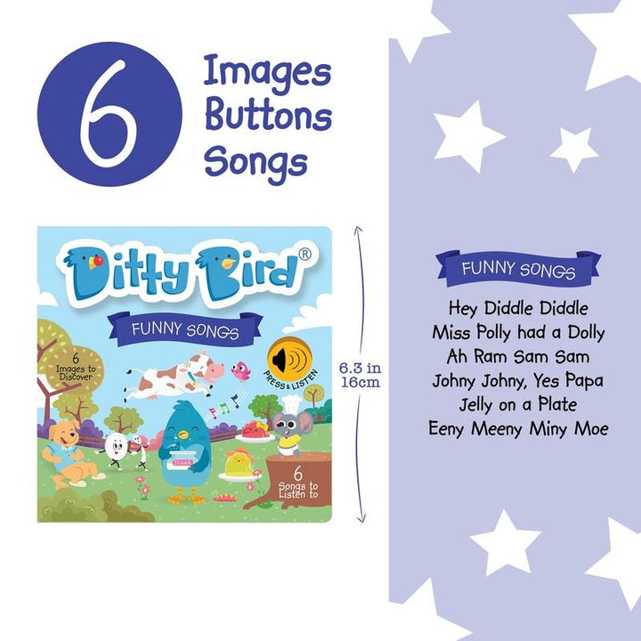 Ditty Bird Sound Book - Funny Songs