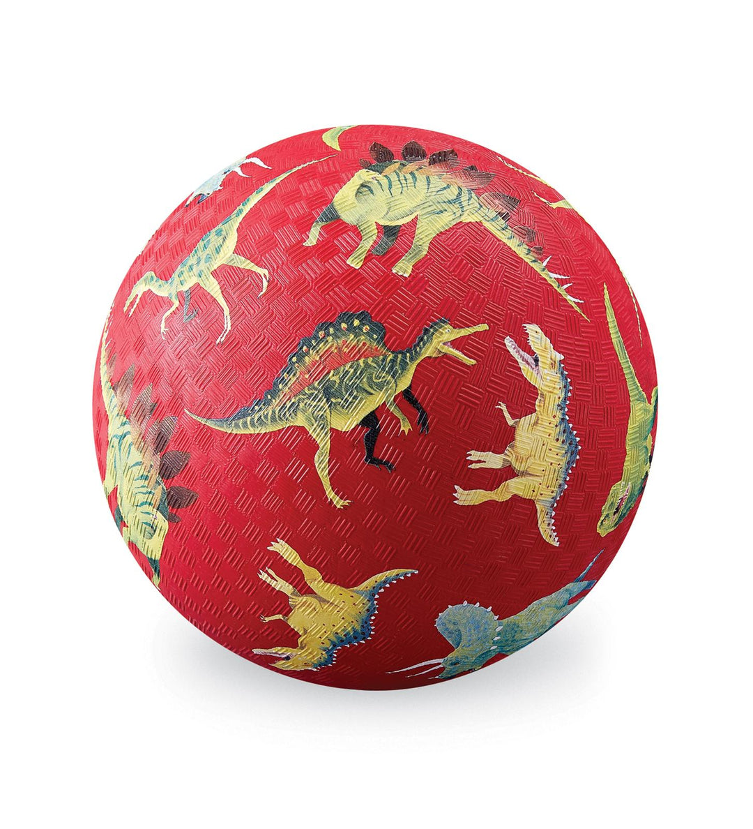 7 inch Ball - Dinosaurs Red