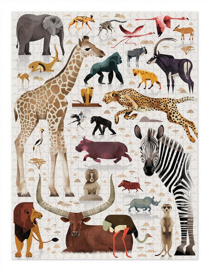 World of Puzzle - African Animals