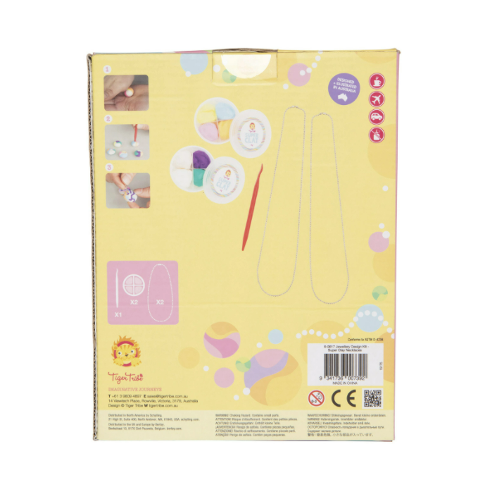 Jewellery Design Kit - Super Clay Necklaces