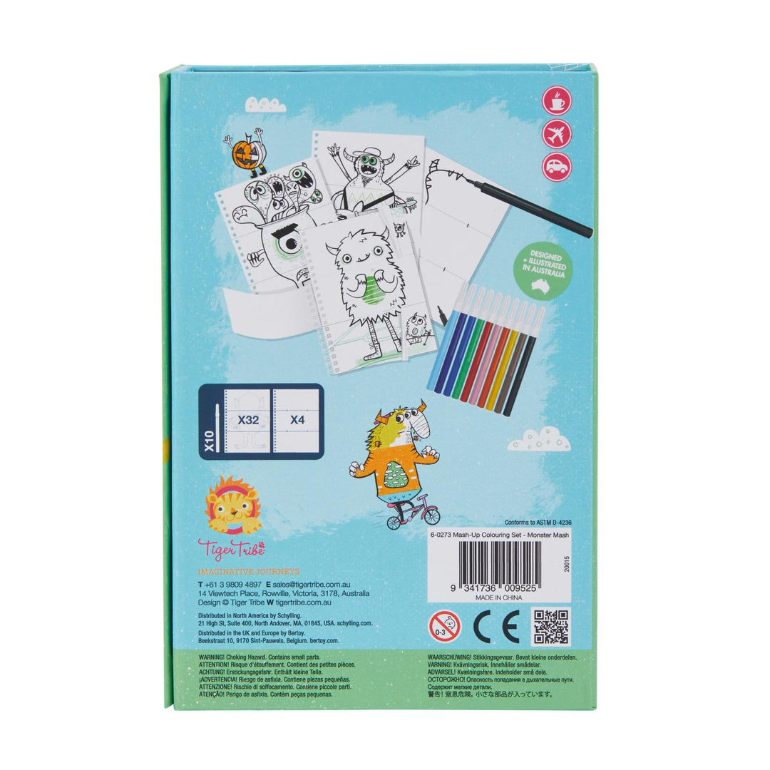 Mash-Up Colouring Set - Monster Mash