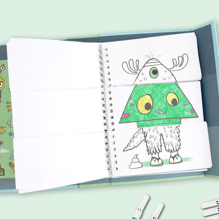 Mash-Up Colouring Set - Monster Mash