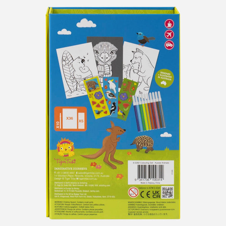 Colouring Set - Aussie Animals