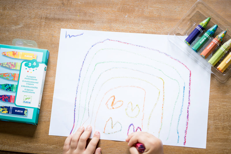 Crayons | Multicoloured - Flower