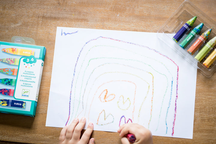 Crayons | Multicoloured - Flower