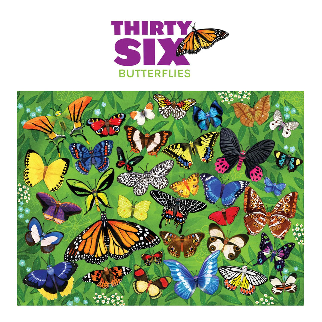 100 Piece Puzzle - Butterfly World