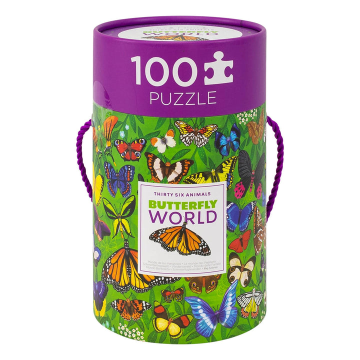 100 Piece Puzzle - Butterfly World